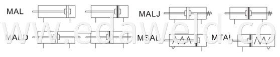 MAL Pneumatic Air Cylinder